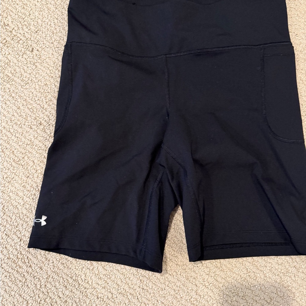 Under Armour Women's Dark Navy Bike Shorts